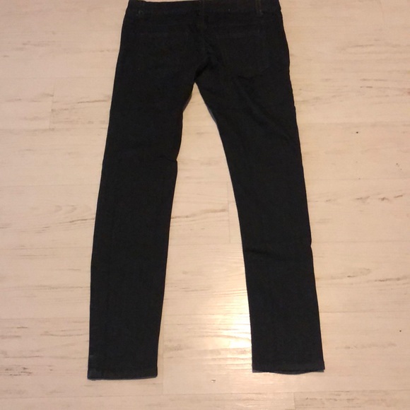 Dark Denim Wash Skinny Jeans - Picture 2 of 3